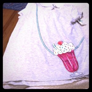 NWT Jessica Simpson girls purse size  L T-shirt